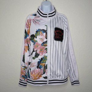 HUGE* Women's Long Sleeve Full Zip 3" Elastic Hem Double Pocket‎ Jacket~ Large